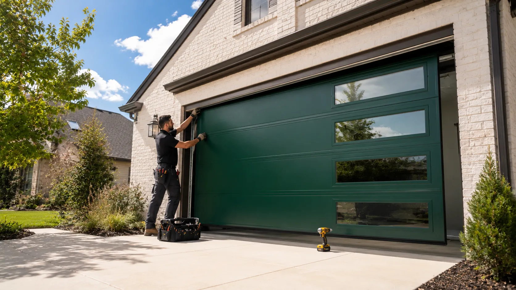 Garage Door Service for Mustang Ridge, TX