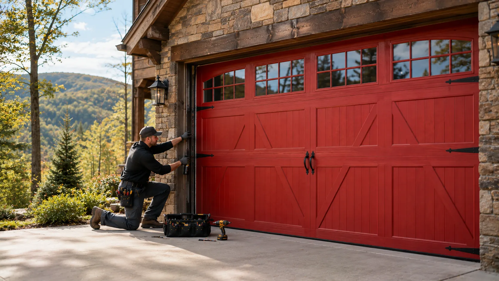 Garage Door Work for University Homes