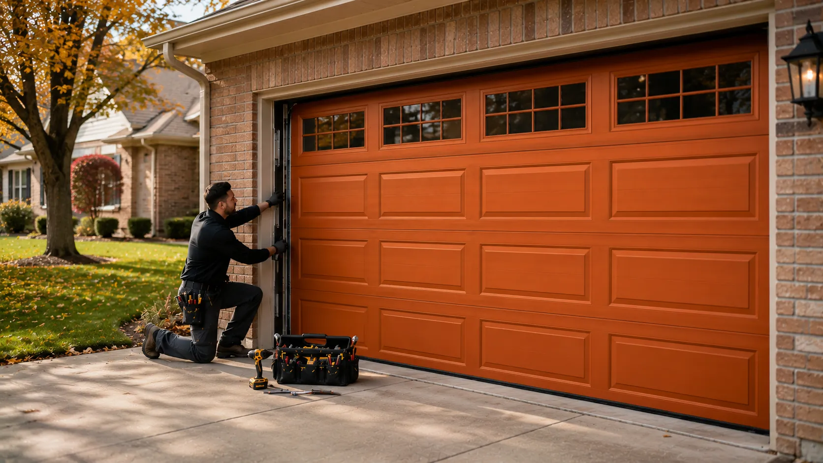 Garage Door Repair in Riverplace, Austin
