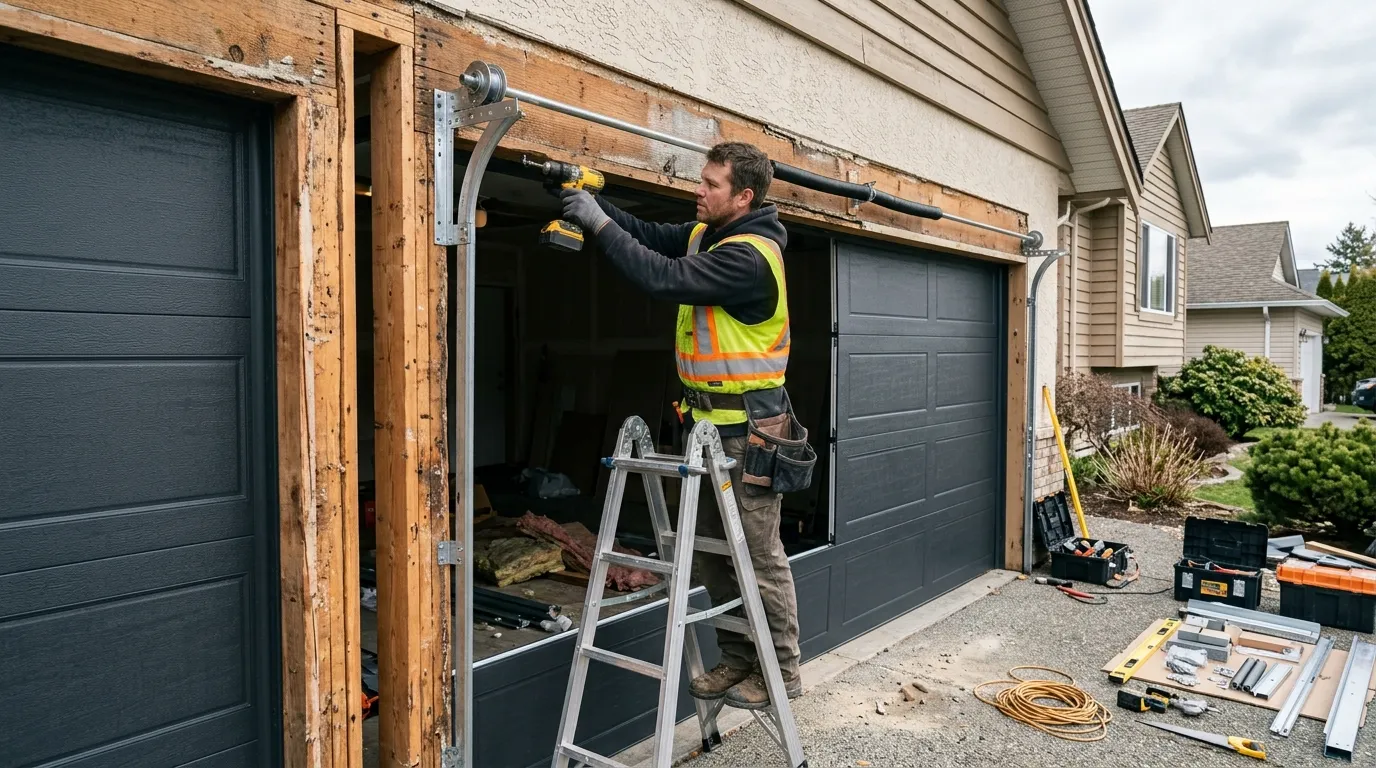 Commercial garage doors