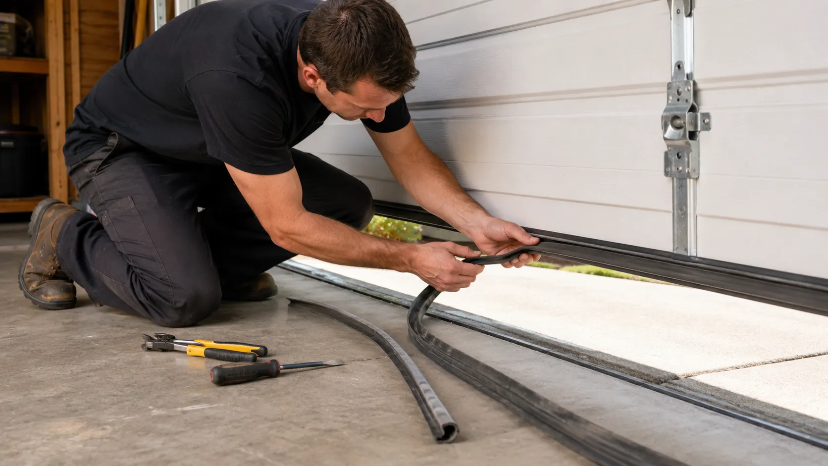 Residential garage doors