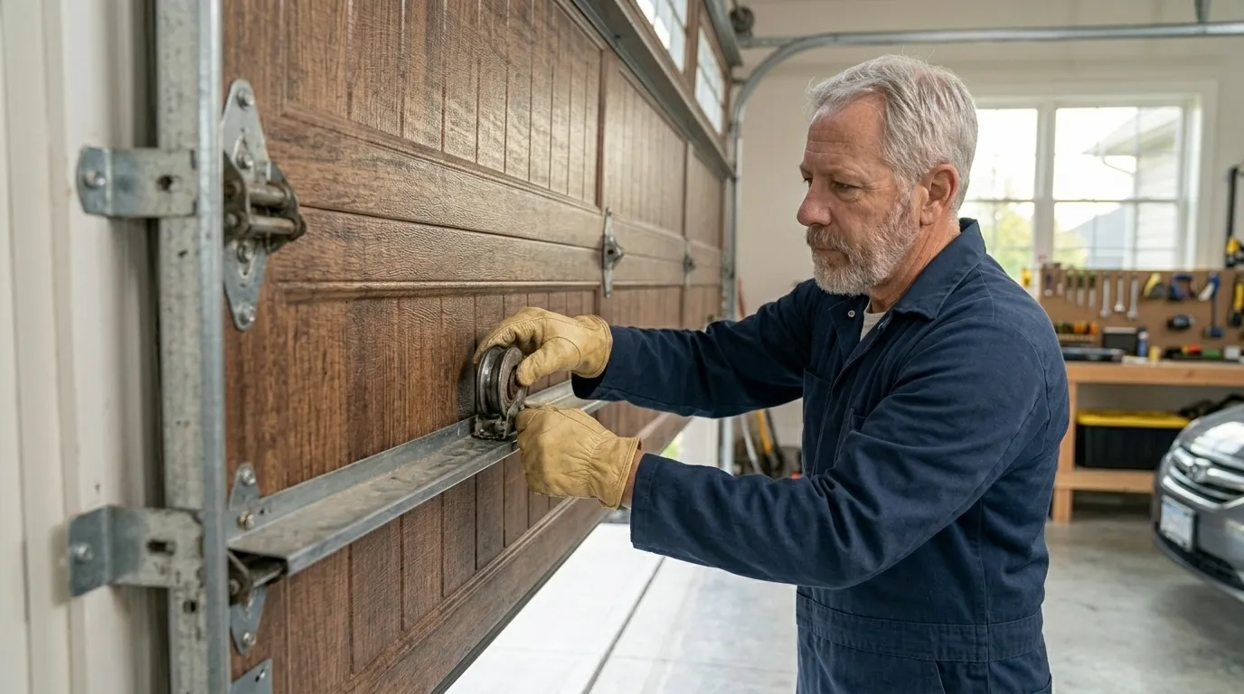 Residential garage doors