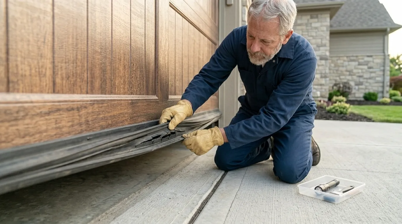 Residential garage doors