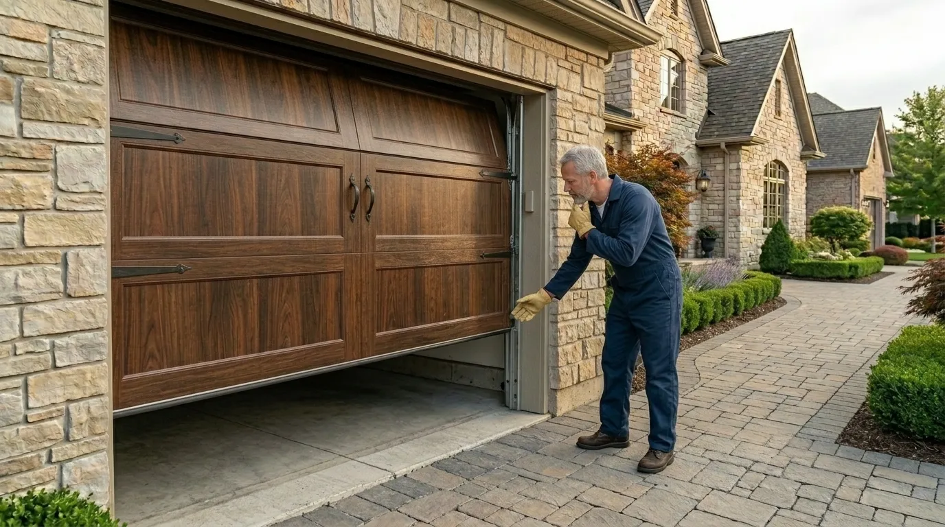 Why a Door Goes Off Track in Austin Homes
