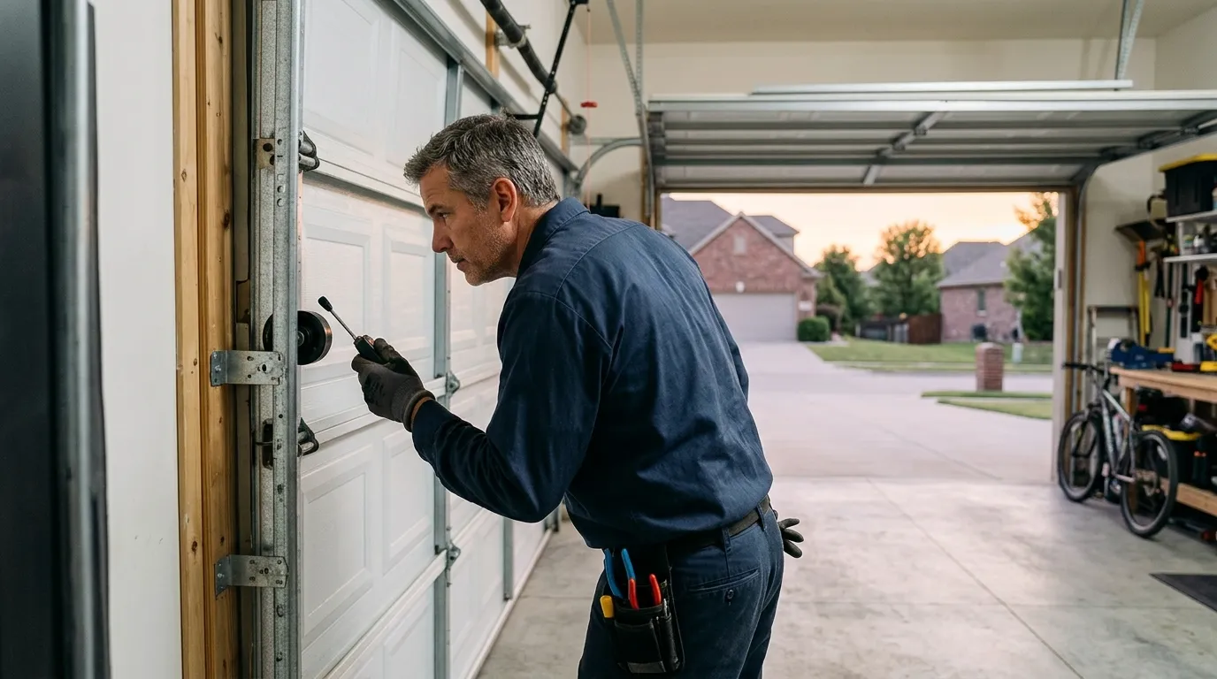 Residential garage doors