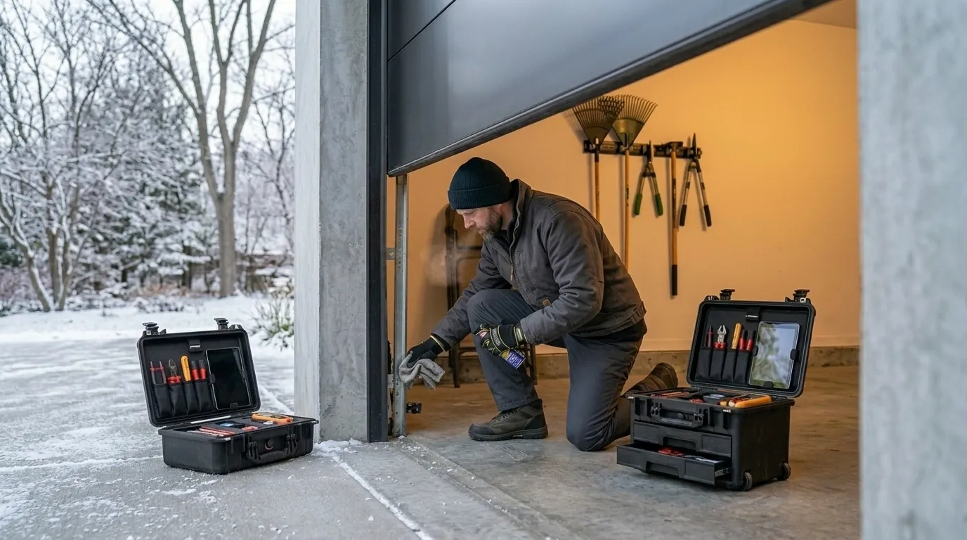 Residential garage doors