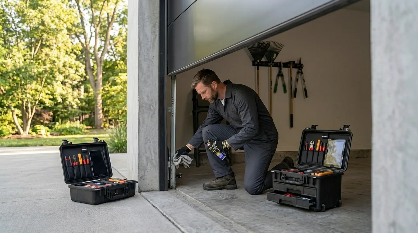 Residential garage doors