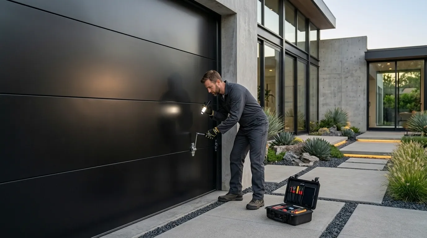 Residential garage doors