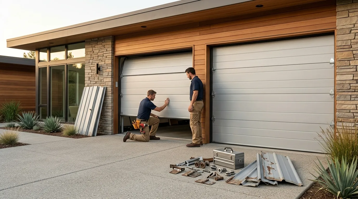 New Garage Door Installation for Lost Creek Homes in Austin