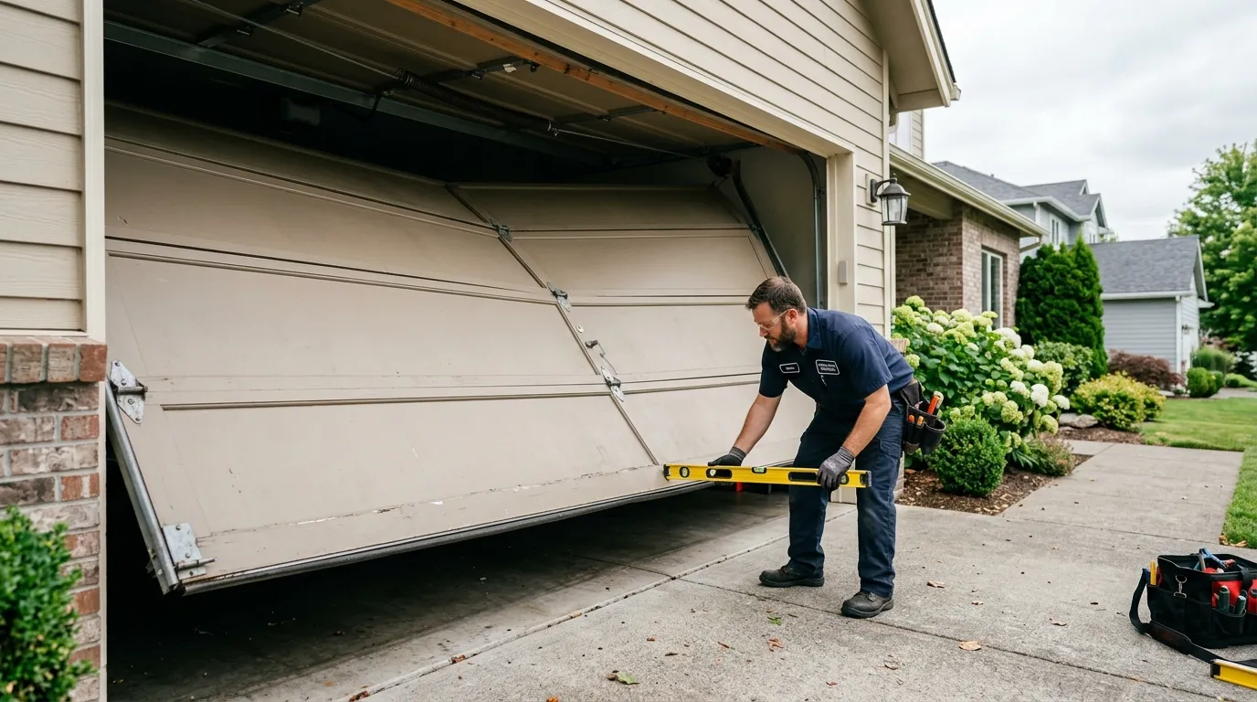 Off-Track Garage Doors in Lost Creek in Austin