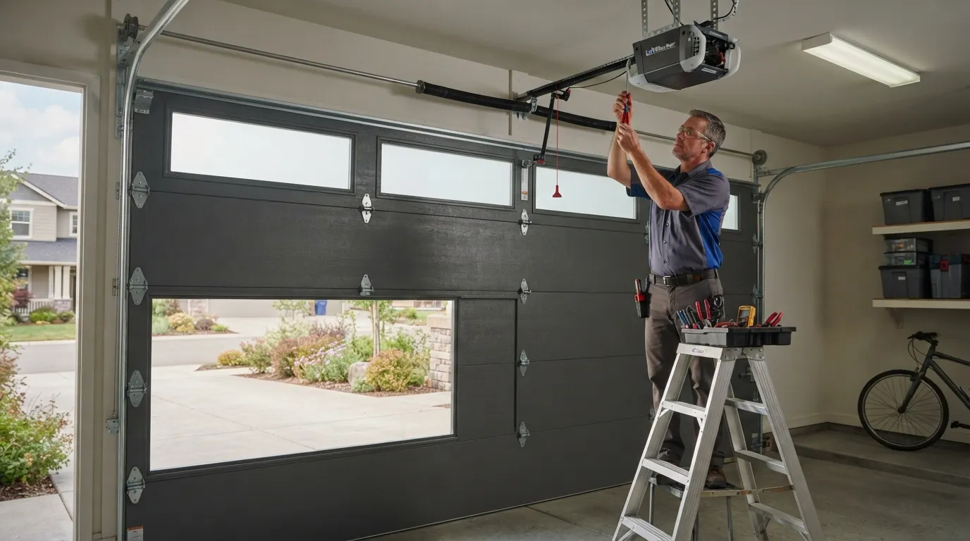 Opener Installation for Lost Creek's 1980-Era Garages in Austin