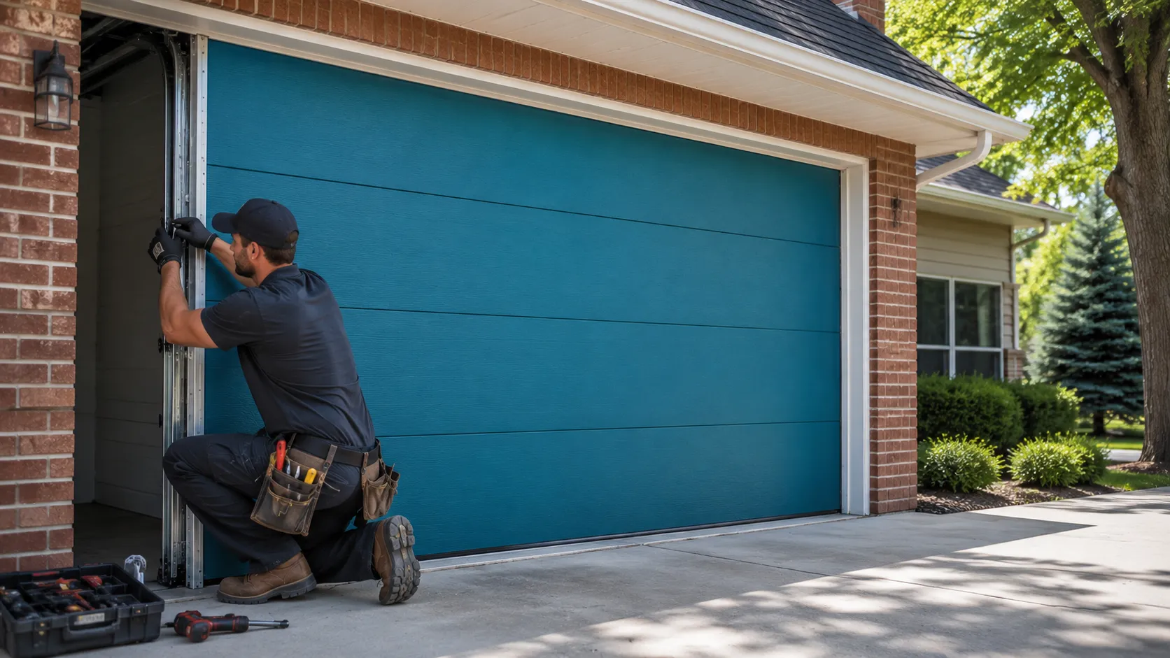 Garage Door Work for Bouldin Creek Homes